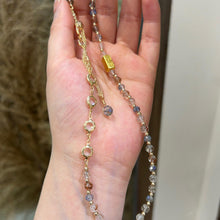 Load image into Gallery viewer, 027 Golden Hair Crystal Double Fortune Bracelet | Twin Chain for Wealth &amp; Luck