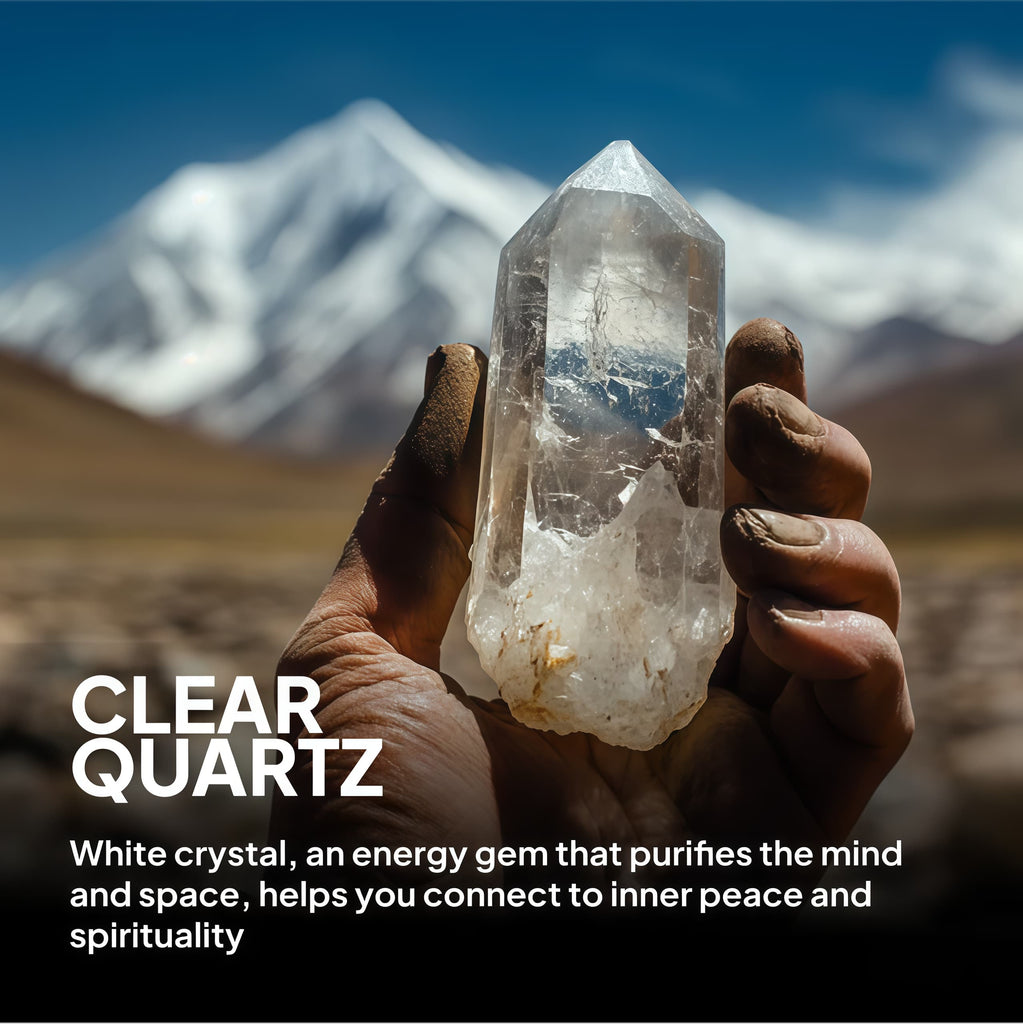 Healing Energy Clear Quartz Bracelet