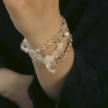 Load image into Gallery viewer, Healing Energy Clear Quartz Bracelet