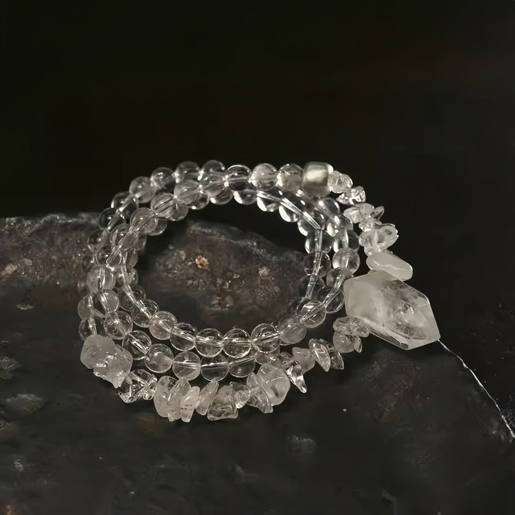 Healing Energy Clear Quartz Bracelet
