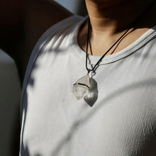 Load image into Gallery viewer, Healing Breath of Life Clear Quartz Sterling Silver Pendants