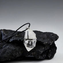Load image into Gallery viewer, Healing Breath of Life Clear Quartz Sterling Silver Pendants