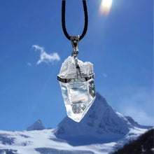 Load image into Gallery viewer, Healing Breath of Life Clear Quartz Sterling Silver Pendants