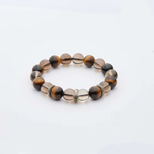 Load image into Gallery viewer, Guardian of Wealth Tiger&#39;s Eye Silver Bracelet