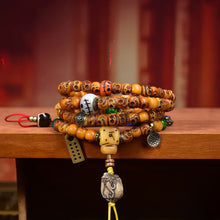 Load image into Gallery viewer, Dual Essence Yak and Camel Bone Energy Bracelet