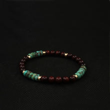 Load image into Gallery viewer, Wealth Turquoise Empowerment Bracelet