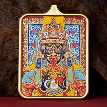 Load image into Gallery viewer, Guardian of Vitality Pendant - Six-Armed Mahakala Titanium Necklace