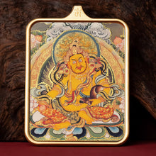 Load image into Gallery viewer, Guardian of Vitality Pendant - Six-Armed Mahakala Titanium Necklace