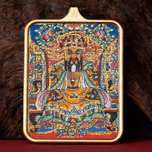 Load image into Gallery viewer, Guardian of Vitality Pendant - Six-Armed Mahakala Titanium Necklace