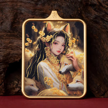 Load image into Gallery viewer, Guardian of Vitality Pendant - Six-Armed Mahakala Titanium Necklace
