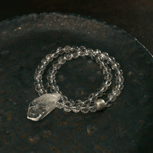 Load image into Gallery viewer, Crystal Harmony Bracelet - White Quartz &amp; Silver