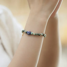 Load image into Gallery viewer, Wealth Energy Turquoise Bracelet