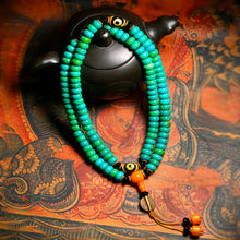 Load image into Gallery viewer, Healing Flow of Nature Turquoise Mala Neckdace