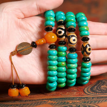 Load image into Gallery viewer, Healing Flow of Nature Turquoise Mala Neckdace