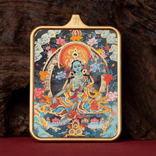 Load image into Gallery viewer, Guardian of Vitality Pendant - Six-Armed Mahakala Titanium Necklace