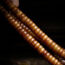 Load image into Gallery viewer, Vitality Yak Bone 108 Mala Beads Necklace