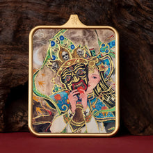 Load image into Gallery viewer, Guardian of Vitality Pendant - Six-Armed Mahakala Titanium Necklace