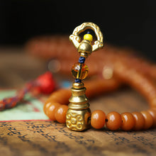 Load image into Gallery viewer, Lungta Stone 108 Beads Wealth Mala Necklace