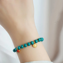 Load image into Gallery viewer, Lungta Stone Wealth Turquoise Bracelet