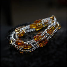 Load image into Gallery viewer, Citrine Amber Wealth Energy Bracelet