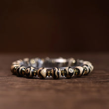 Load image into Gallery viewer, Prosperity Essence Dzi Bead Handmade Bracelet