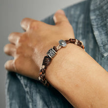 Load image into Gallery viewer, Fortune Weave Handcrafted Silver Bracelet