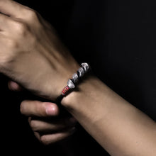 Load image into Gallery viewer, Silver Prosperity Knot Bracelet