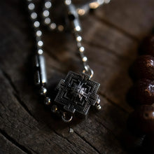 Load image into Gallery viewer, Blessing Energy Tibetan Necklace with Turquoise and Silver