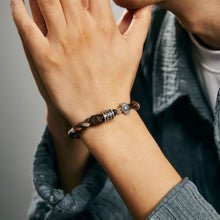 Load image into Gallery viewer, Fortune Weave Handcrafted Silver Bracelet