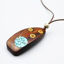 Load image into Gallery viewer, Revealed Wealth Unveiled Turquoise Pendant