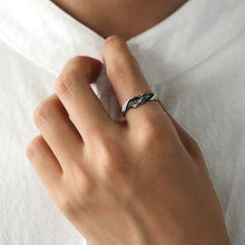 Load image into Gallery viewer, Prosperity Wave Sterling Silver Ring