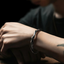 Load image into Gallery viewer, Twisted Fortune Sterling Silver Bracelet