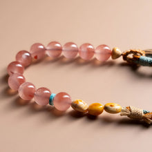 Load image into Gallery viewer, Imperial South Red Agate &amp; Lapis Wealth Bracelet
