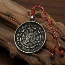 Load image into Gallery viewer, Prosperity Talisman Pendant Handcrafted Copper Wealth Talisman