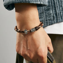 Load image into Gallery viewer, Fortune Weave Handcrafted Silver Bracelet