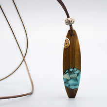 Load image into Gallery viewer, Manifest Wealth Obvious Turquoise Pendant