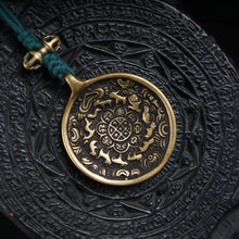 Load image into Gallery viewer, Zodiac Wealth Copper Pendant