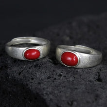 Load image into Gallery viewer, Wealth Harmony Turquoise Sterling Silver Rings