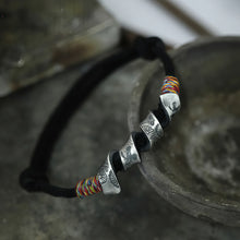 Load image into Gallery viewer, Silver Prosperity Knot Bracelet