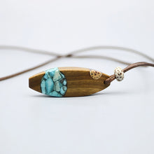 Load image into Gallery viewer, Manifest Wealth Obvious Turquoise Pendant