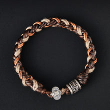 Load image into Gallery viewer, Fortune Weave Handcrafted Silver Bracelet