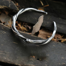 Load image into Gallery viewer, Twisted Fortune Sterling Silver Bracelet