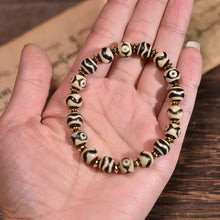 Load image into Gallery viewer, Prosperity Essence Dzi Bead Handmade Bracelet