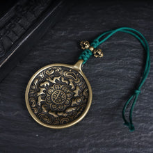 Load image into Gallery viewer, Zodiac Wealth Copper Pendant