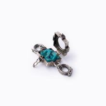 Load image into Gallery viewer, Blessing Energy Tibetan Necklace with Turquoise and Silver