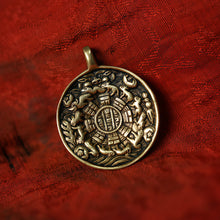 Load image into Gallery viewer, Fortune Seal Copper Pendant