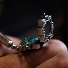 Load image into Gallery viewer, Blessing Energy Tibetan Necklace with Turquoise and Silver
