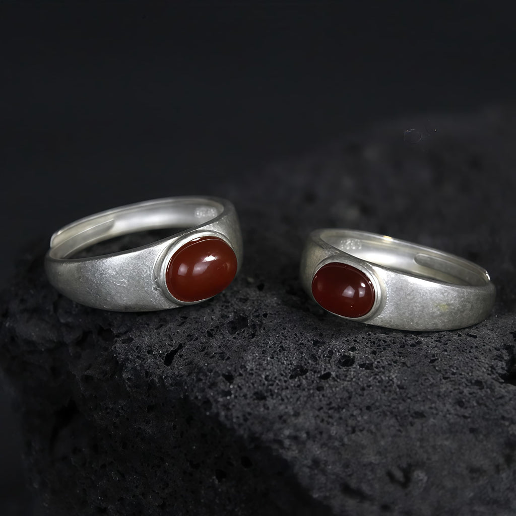 Wealth Harmony Turquoise Sterling Silver Rings