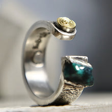 Load image into Gallery viewer, Wealth Energy Tibetan Treasure Bracelet and Ring Set