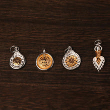 Load image into Gallery viewer, Wealth Energy Sterling Silver Tibetan Charm Keychain